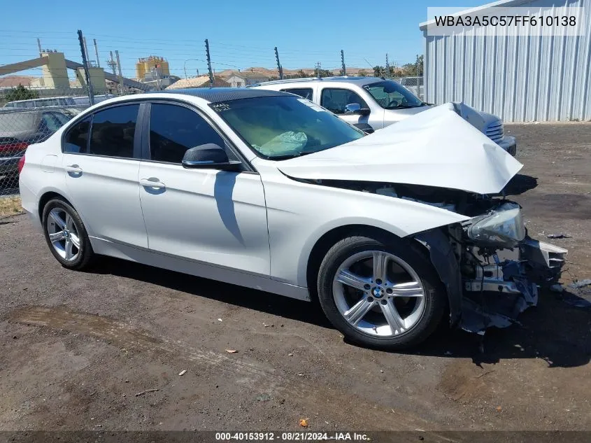 WBA3A5C57FF610138 2015 BMW 328I I