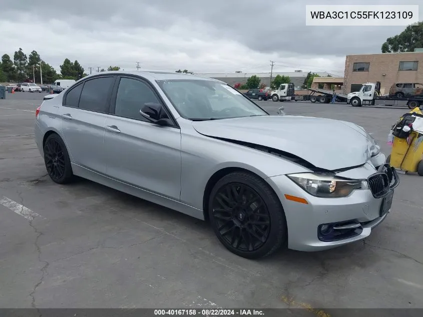 2015 BMW 328I VIN: WBA3C1C55FK123109 Lot: 40167158