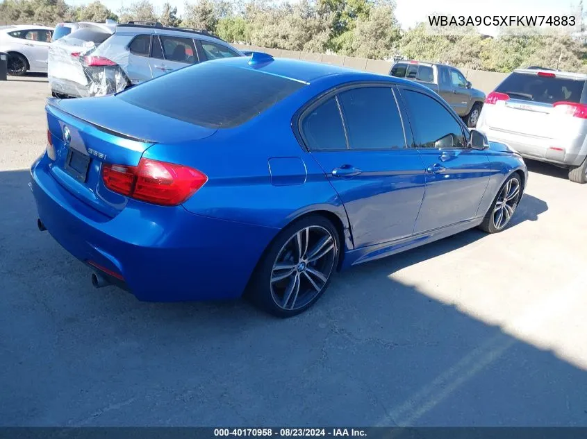 WBA3A9C5XFKW74883 2015 BMW 335I