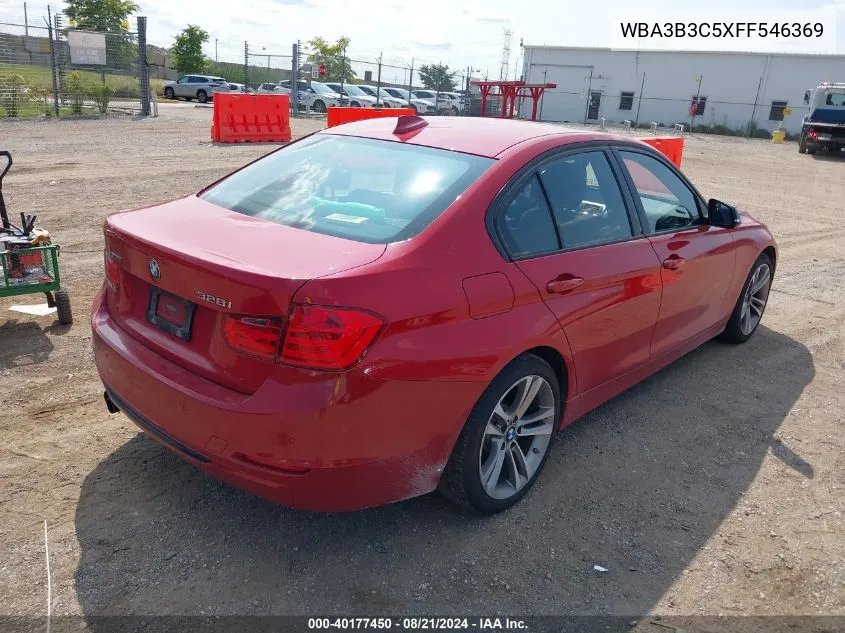 WBA3B3C5XFF546369 2015 BMW 328I xDrive