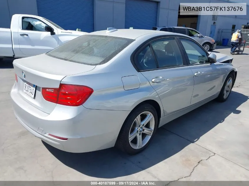 2015 BMW 320I VIN: WBA3B1C57FK137676 Lot: 40187599