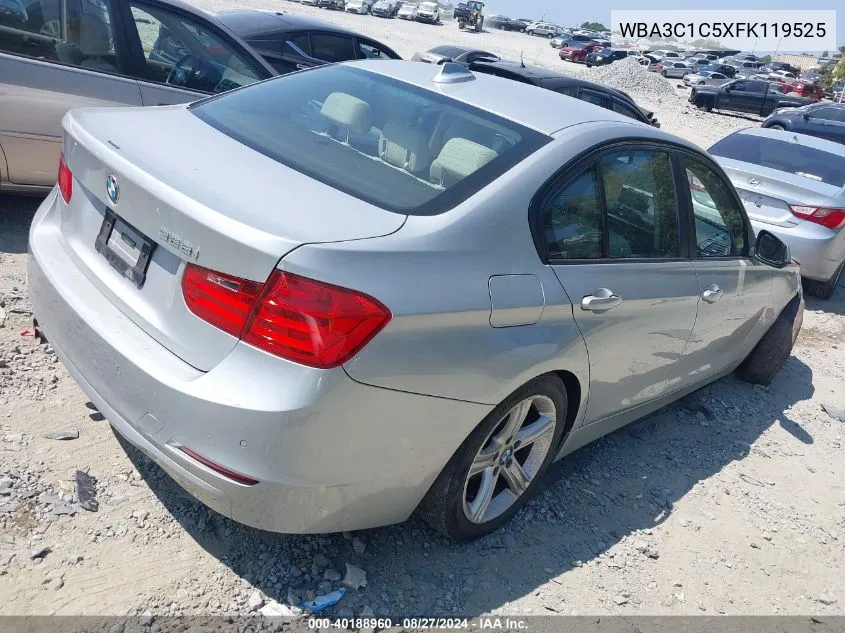 WBA3C1C5XFK119525 2015 BMW 328I