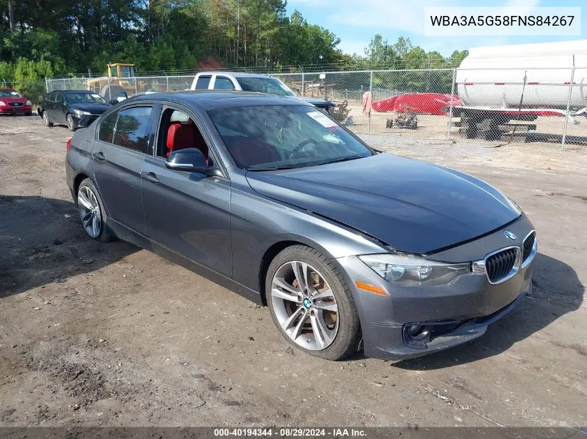 2015 BMW 328I VIN: WBA3A5G58FNS84267 Lot: 40194344