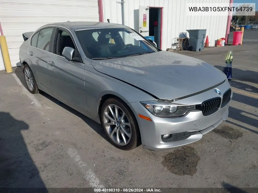 2015 BMW 320I VIN: WBA3B1G5XFNT64739 Lot: 40198310