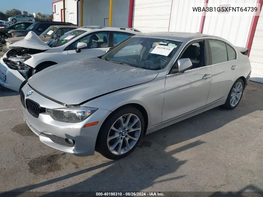 2015 BMW 320I VIN: WBA3B1G5XFNT64739 Lot: 40198310