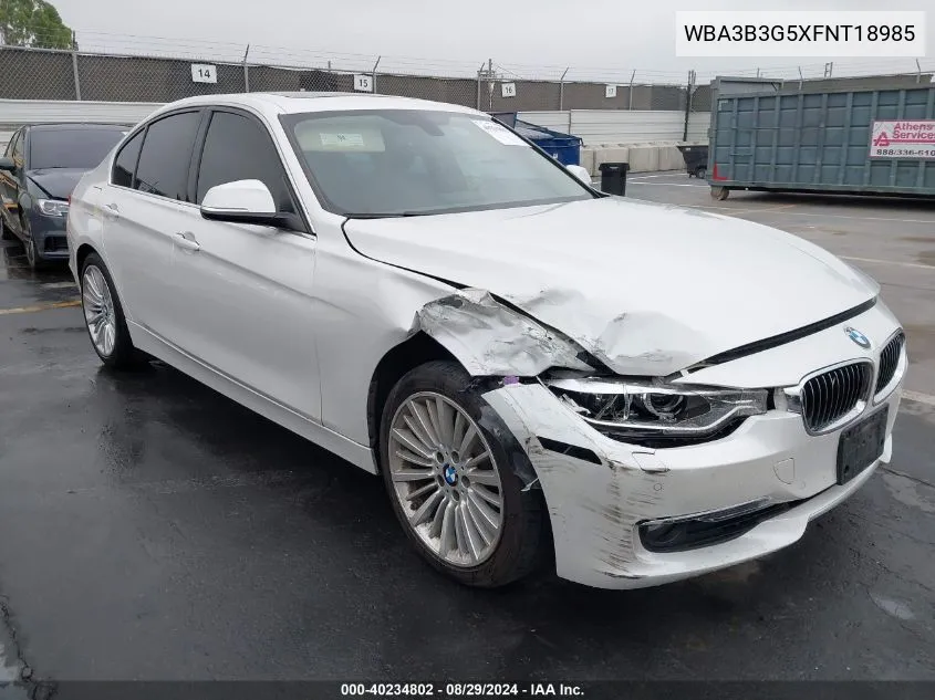 WBA3B3G5XFNT18985 2015 BMW 328I xDrive