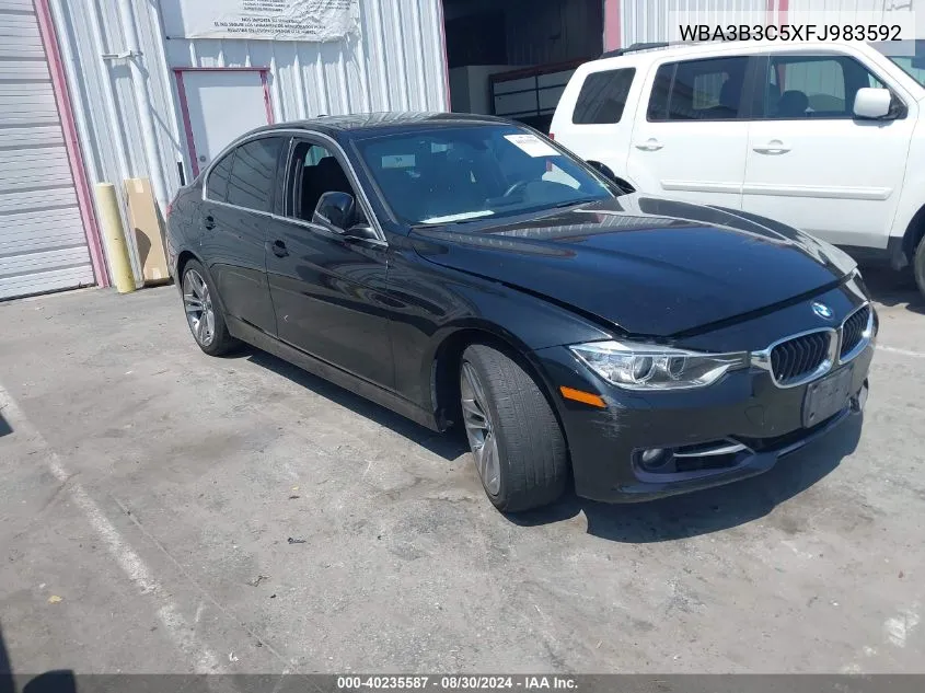 2015 BMW 328I xDrive VIN: WBA3B3C5XFJ983592 Lot: 40235587