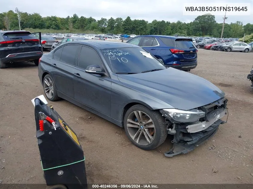 WBA3B5G51FNS19645 2015 BMW 328I xDrive