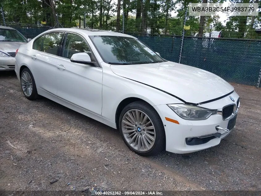 2015 BMW 328 Xi VIN: WBA3B3C54FJ983779 Lot: 40252362