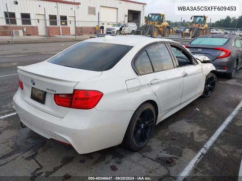 2015 BMW 328I VIN: WBA3A5C5XFF609453 Lot: 40346847