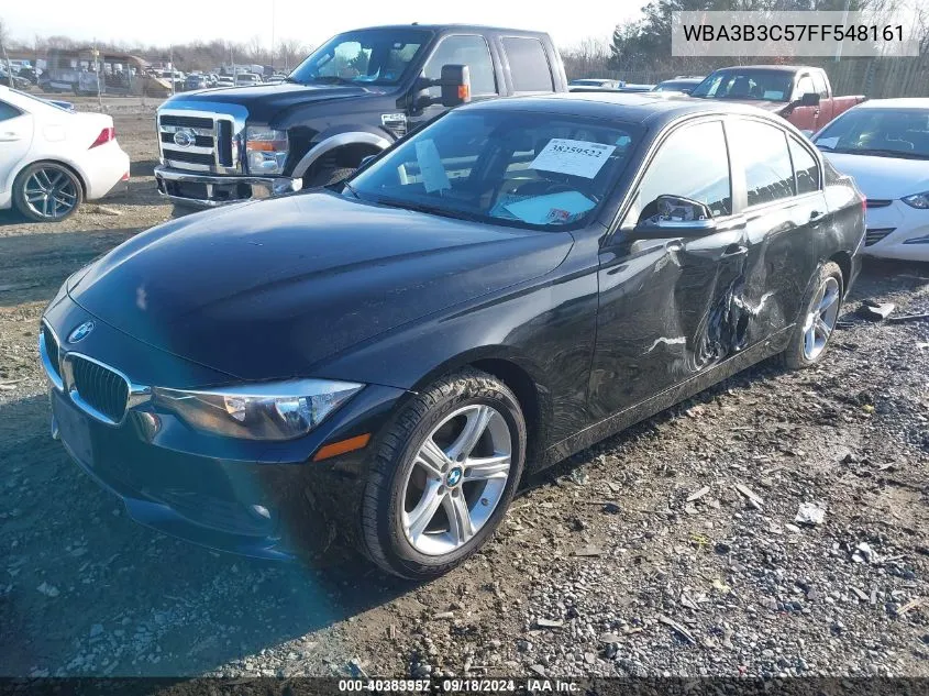 2015 BMW 328I xDrive VIN: WBA3B3C57FF548161 Lot: 40383957