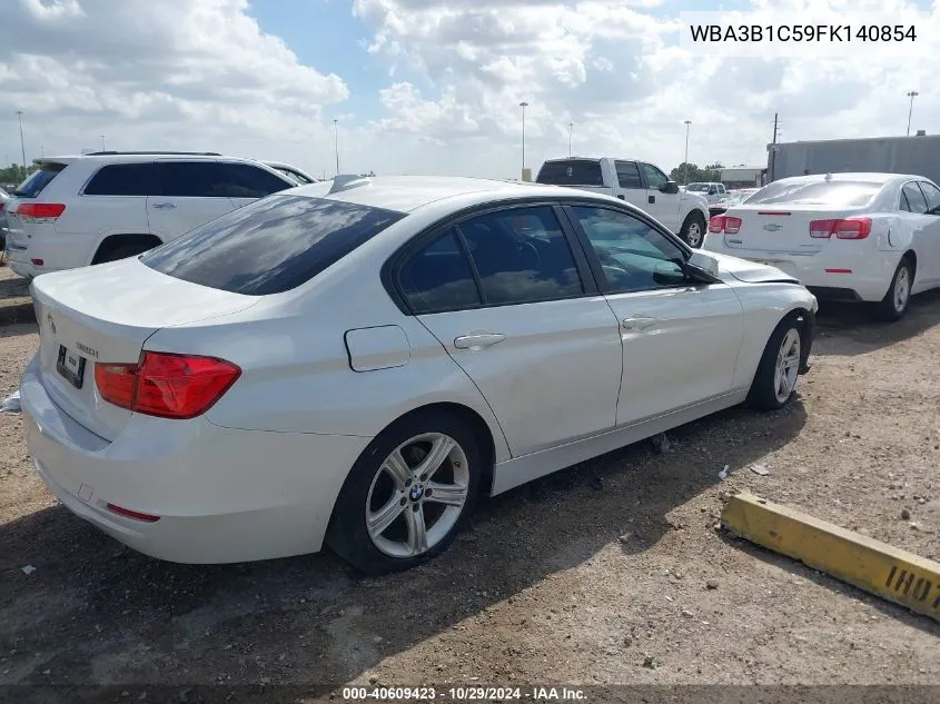 2015 BMW 320I VIN: WBA3B1C59FK140854 Lot: 40609423