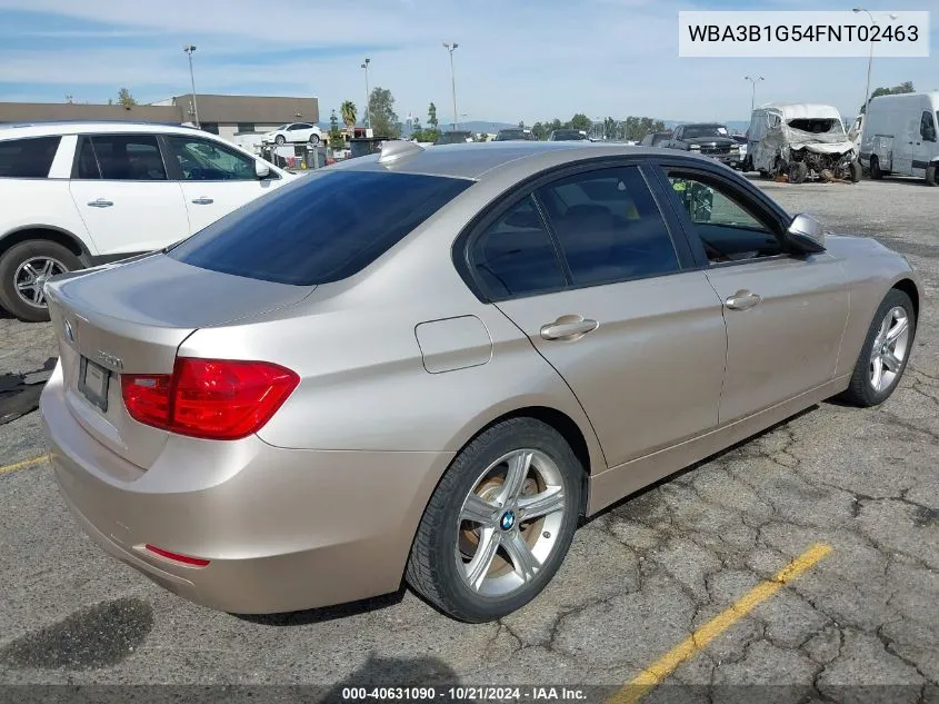 WBA3B1G54FNT02463 2015 BMW 320I