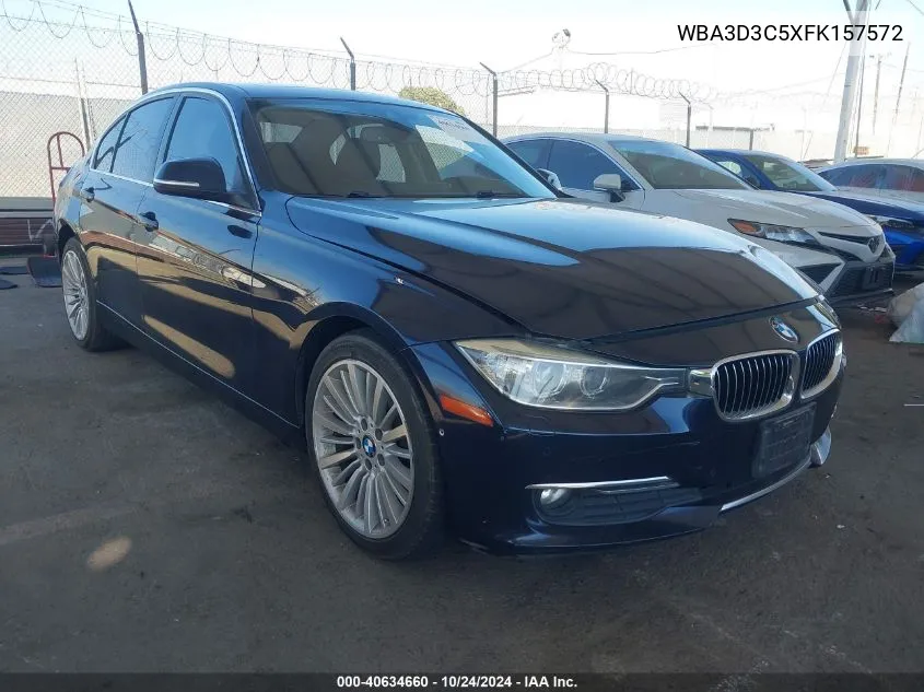 2015 BMW 328D VIN: WBA3D3C5XFK157572 Lot: 40634660