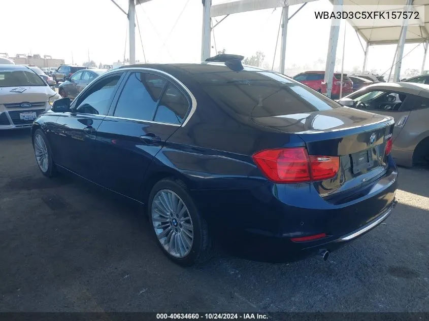 2015 BMW 328D VIN: WBA3D3C5XFK157572 Lot: 40634660