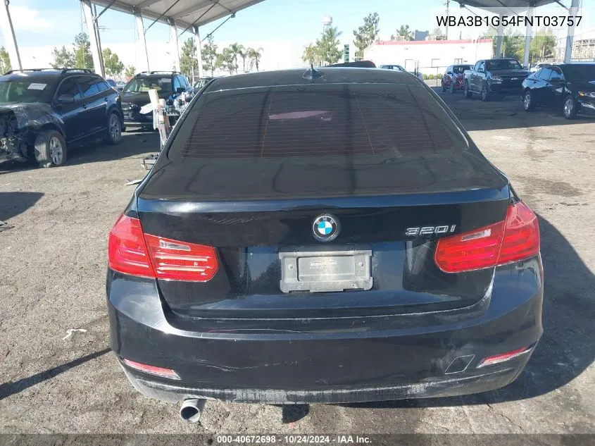 2015 BMW 320I VIN: WBA3B1G54FNT03757 Lot: 40672698