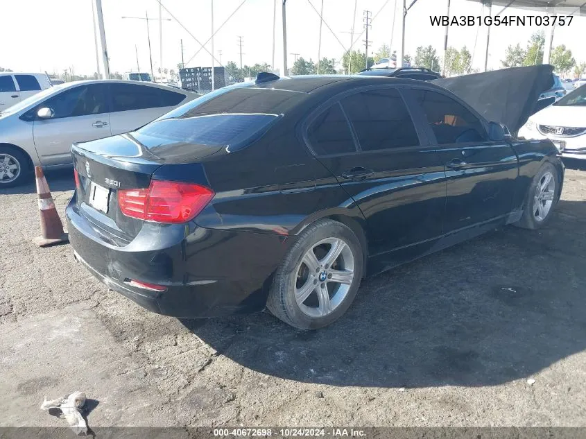 2015 BMW 320I VIN: WBA3B1G54FNT03757 Lot: 40672698