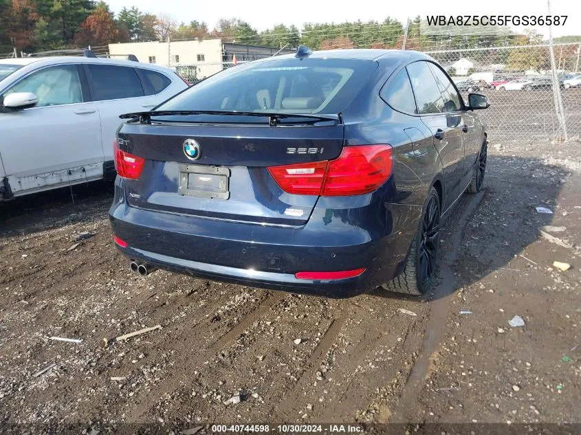 WBA8Z5C55FGS36587 2015 BMW 328I Gran Turismo xDrive