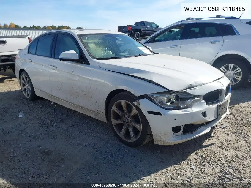 2015 BMW 328I VIN: WBA3C1C58FK118485 Lot: 40760696