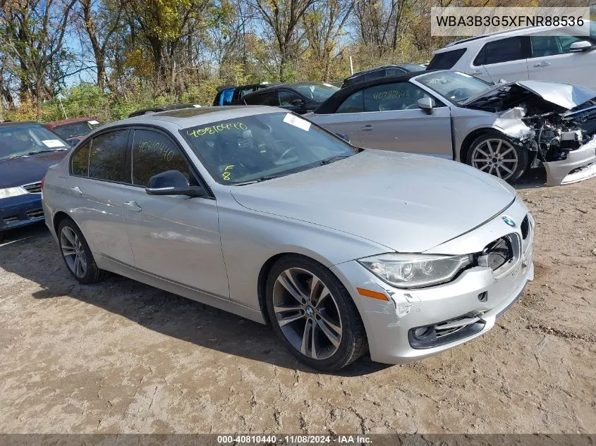 2015 BMW 328I xDrive VIN: WBA3B3G5XFNR88536 Lot: 40810440