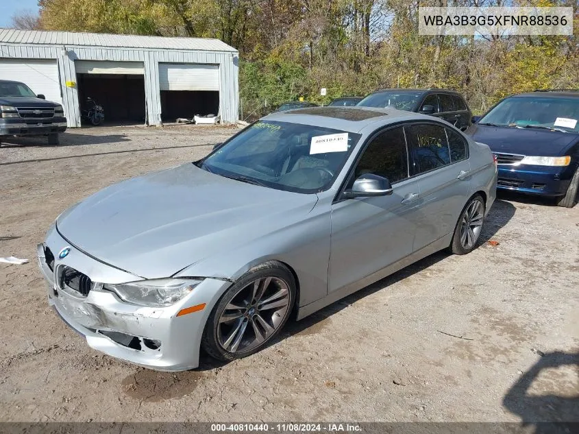 2015 BMW 328I xDrive VIN: WBA3B3G5XFNR88536 Lot: 40810440