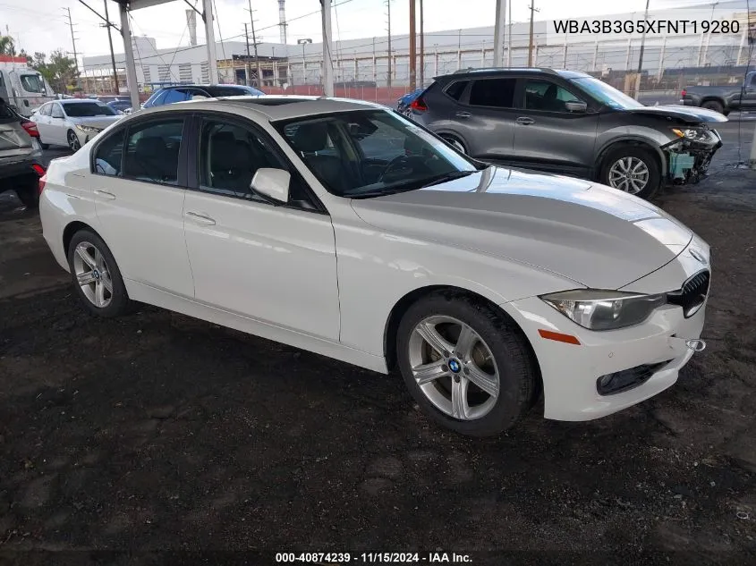 2015 BMW 328I xDrive VIN: WBA3B3G5XFNT19280 Lot: 40874239