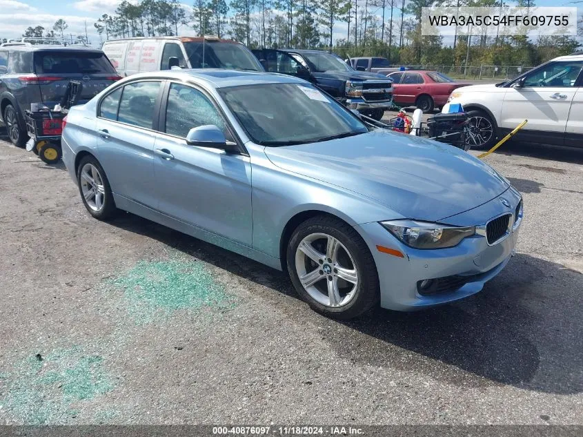 2015 BMW 328I VIN: WBA3A5C54FF609755 Lot: 40876097