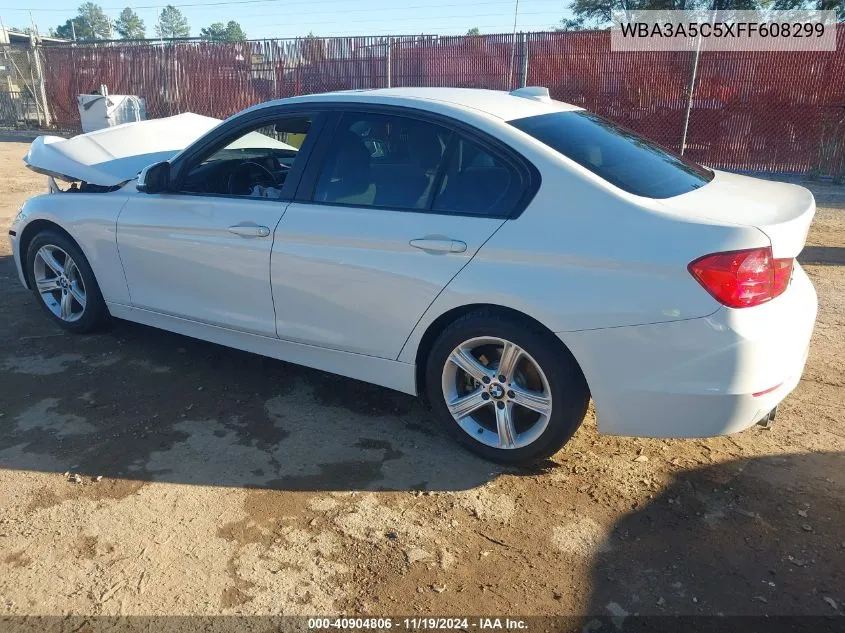 2015 BMW 328I VIN: WBA3A5C5XFF608299 Lot: 40904806