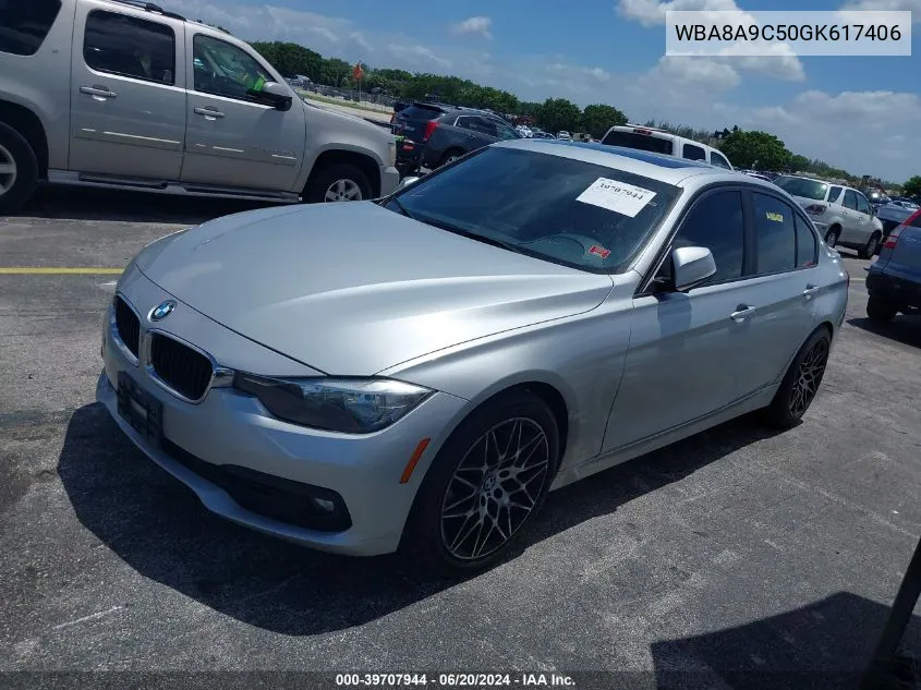 WBA8A9C50GK617406 2016 BMW 320I