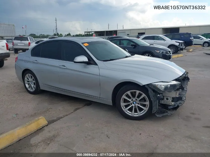 WBA8E1G57GNT36332 2016 BMW 320I