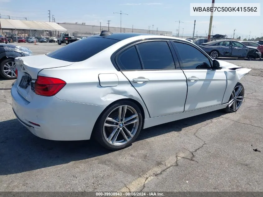 WBA8E7C50GK415562 2016 BMW 328I