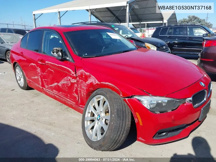 WBA8E1G53GNT37168 2016 BMW 320I