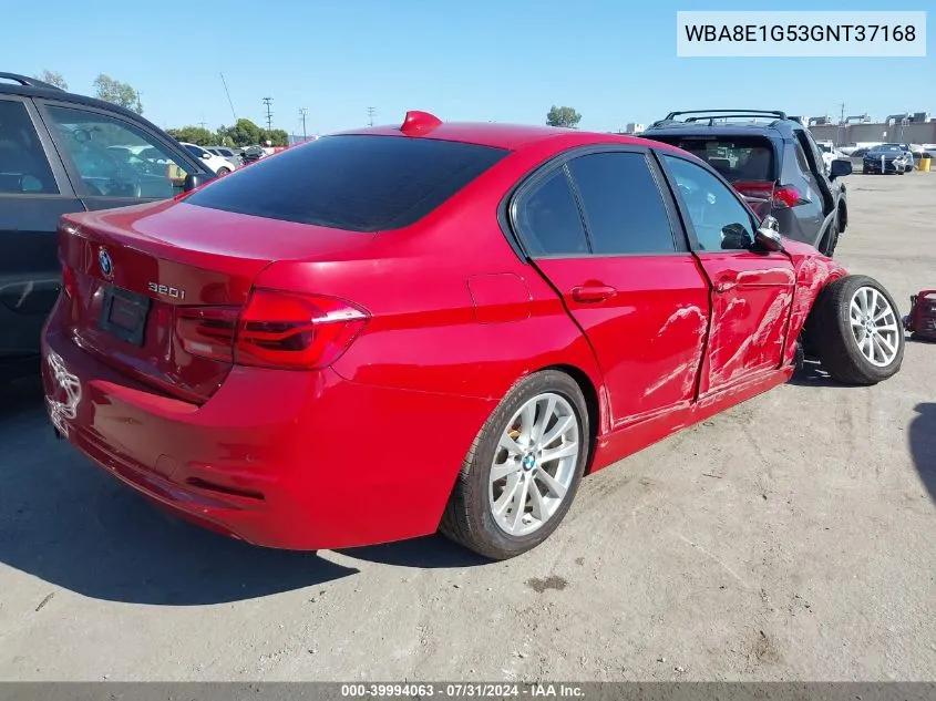 WBA8E1G53GNT37168 2016 BMW 320I