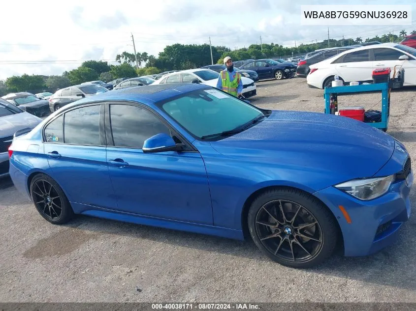 WBA8B7G59GNU36928 2016 BMW 340I xDrive