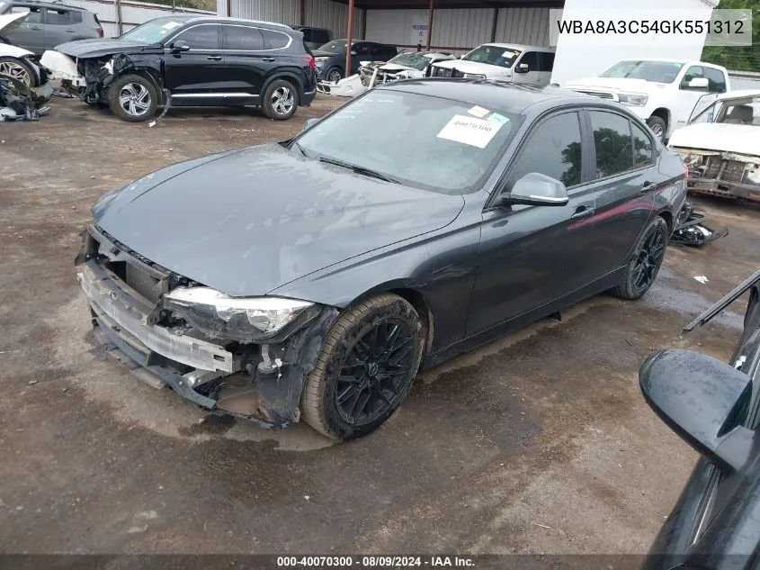 WBA8A3C54GK551312 2016 BMW 320I xDrive