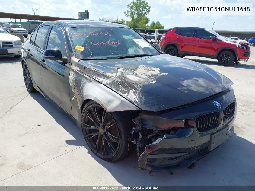 WBA8E1G54GNU11648 2016 BMW 320I