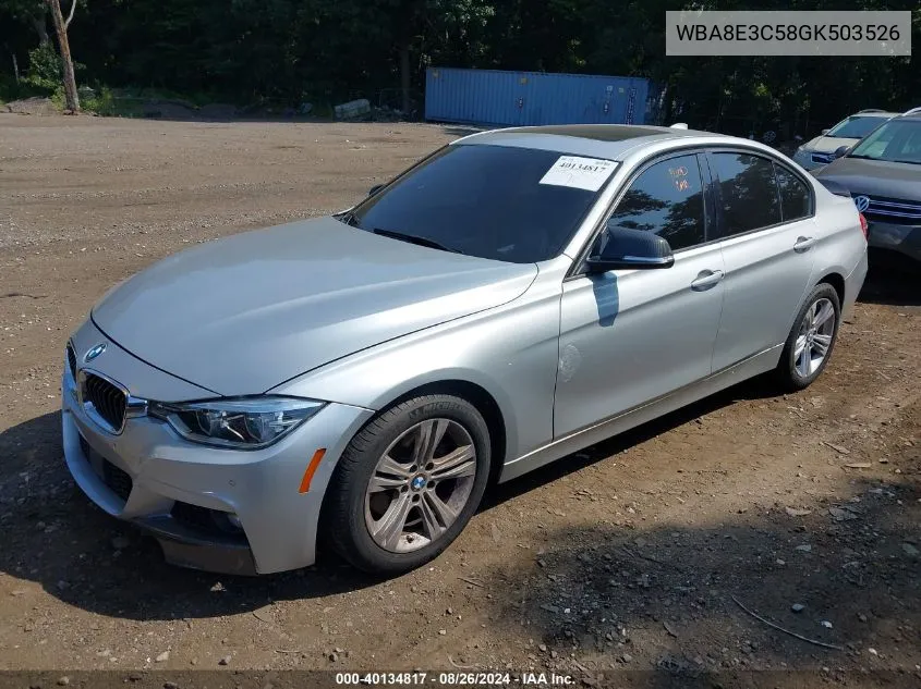 WBA8E3C58GK503526 2016 BMW 328I xDrive