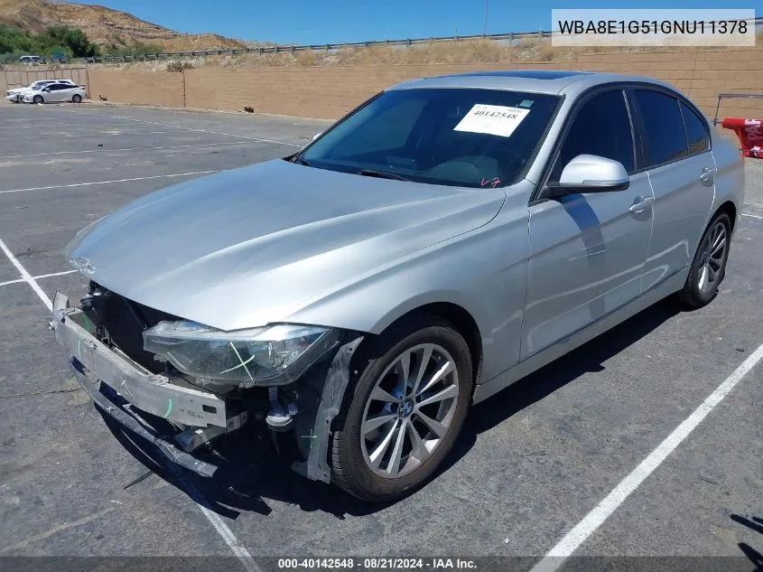 WBA8E1G51GNU11378 2016 BMW 320I