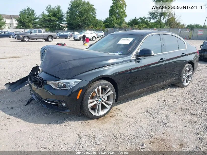 WBA8B3G55GNT62111 2016 BMW 340I