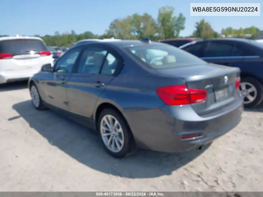 WBA8E5G59GNU20224 2016 BMW 320I xDrive