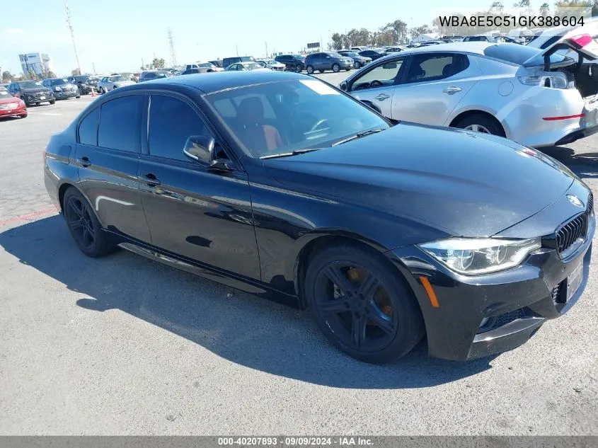 2016 BMW 328D VIN: WBA8E5C51GK388604 Lot: 40207893