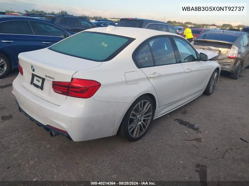 WBA8B3G5XGNT92737 2016 BMW 340I