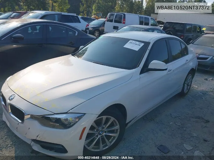 2016 BMW 320I VIN: WBA8E1G52GNT37372 Lot: 40214648