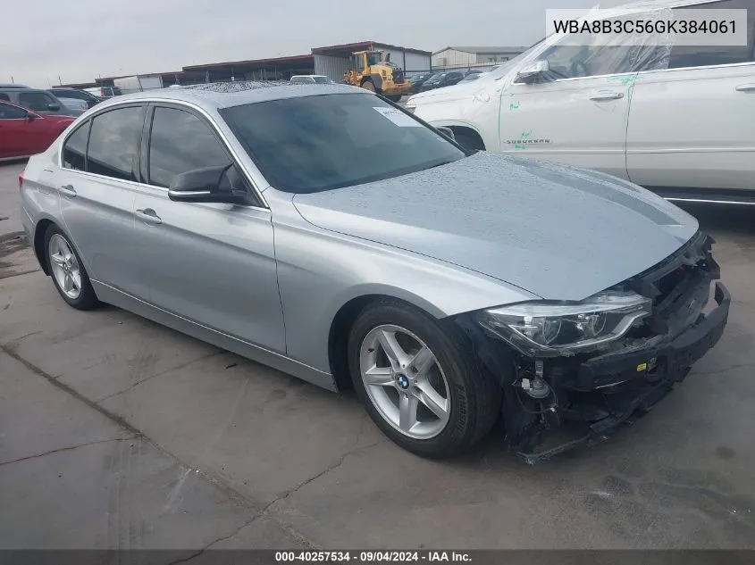 2016 BMW 340I I VIN: WBA8B3C56GK384061 Lot: 40257534