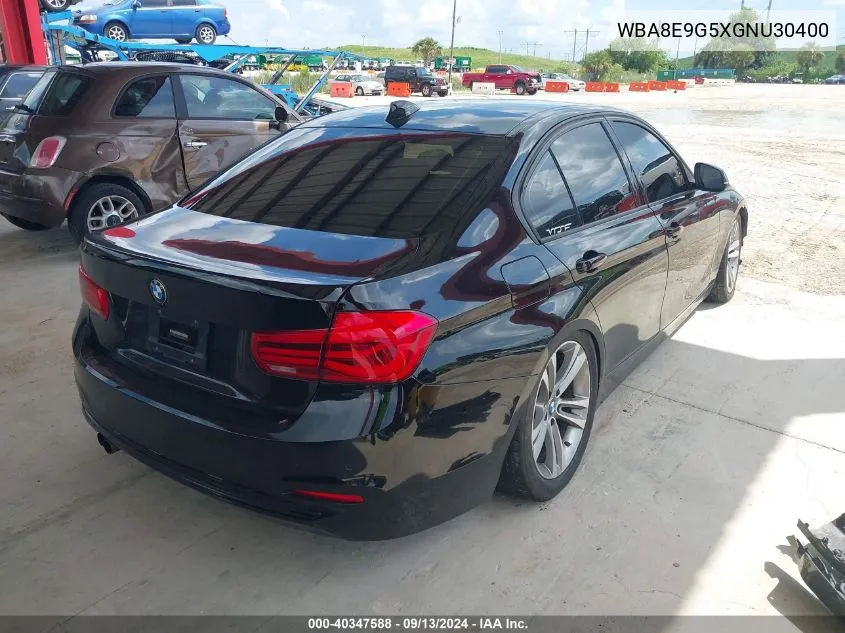 WBA8E9G5XGNU30400 2016 BMW 328I