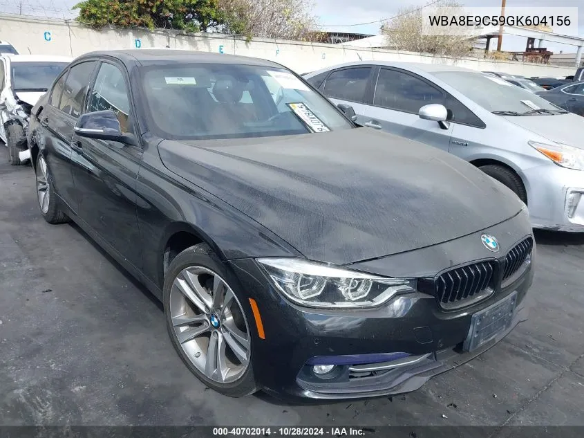 2016 BMW 328I VIN: WBA8E9C59GK604156 Lot: 40702014