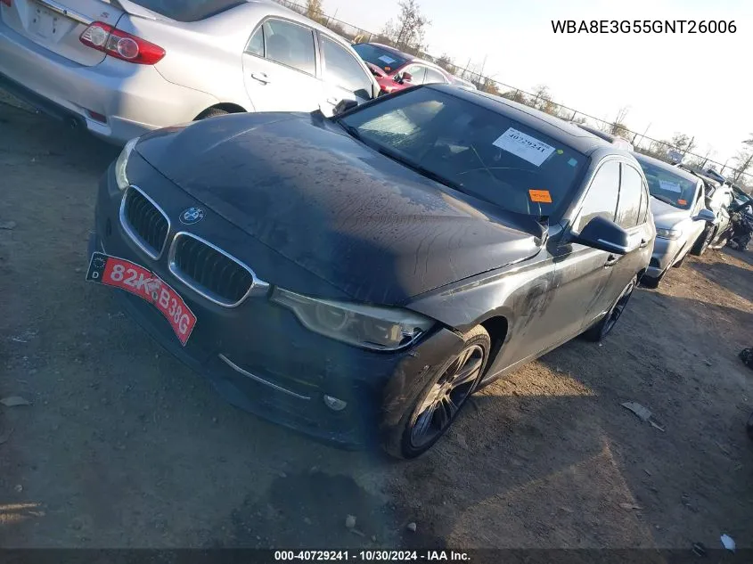 WBA8E3G55GNT26006 2016 BMW 328I xDrive