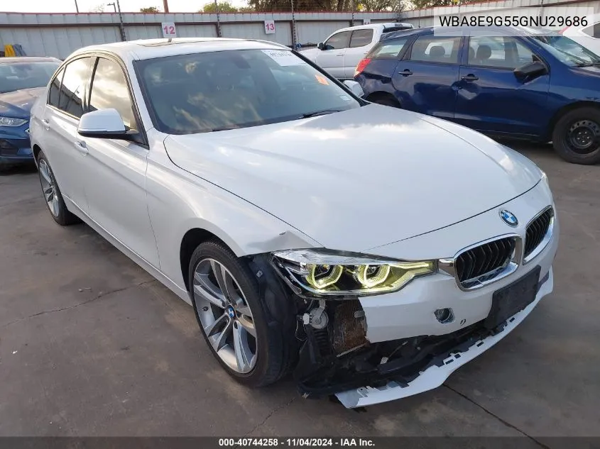 2016 BMW 328I VIN: WBA8E9G55GNU29686 Lot: 40744258