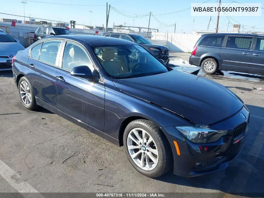 2016 BMW 320I VIN: WBA8E1G56GNT99387 Lot: 40767316