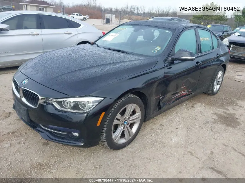 2016 BMW 328 Xi Sulev VIN: WBA8E3G54GNT80462 Lot: 40790447